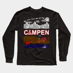 CAMPEN Design Camping Women Men Children Long Sleeve T-Shirt